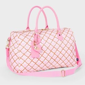 Roller Rabbit x Target geo hearts softside duffel bag (no additional discount)